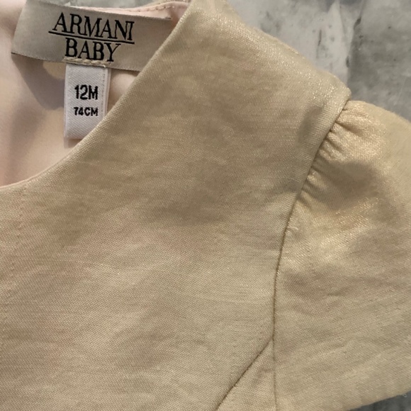 ARMANI Junior baby dress two piece set - Picture 4 of 7